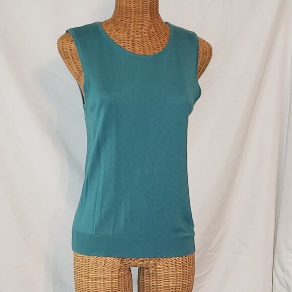 Ladies APPLESEED'S 2 Piece Sweater & Shell Set in Teal - MP - Picture 1 of 5